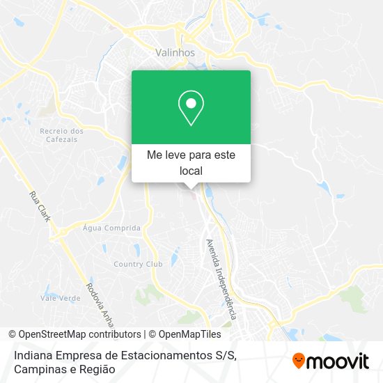 Indiana Empresa de Estacionamentos S / S mapa