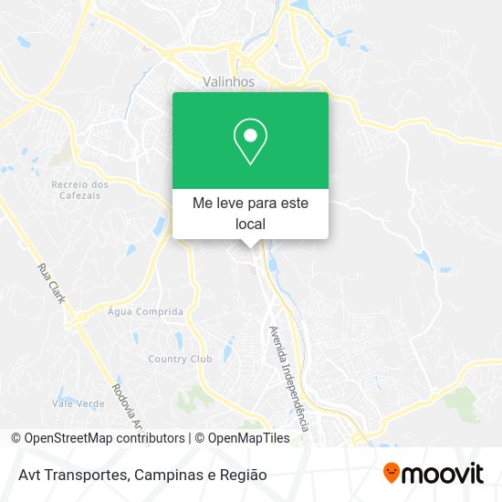 Avt Transportes mapa