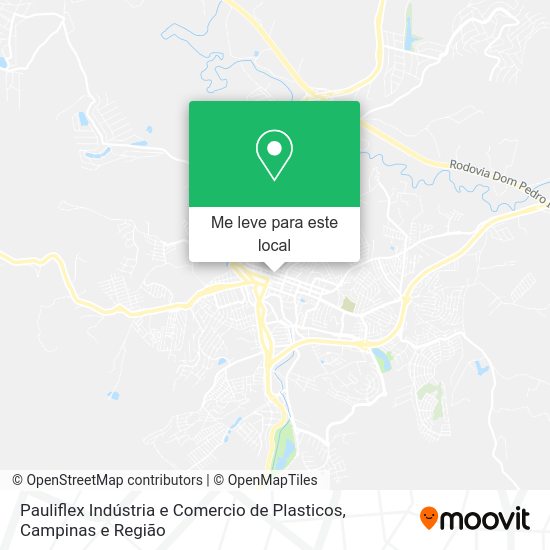 Pauliflex Indústria e Comercio de Plasticos mapa