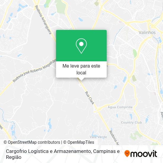 Cargofrio Logística e Armazenamento mapa