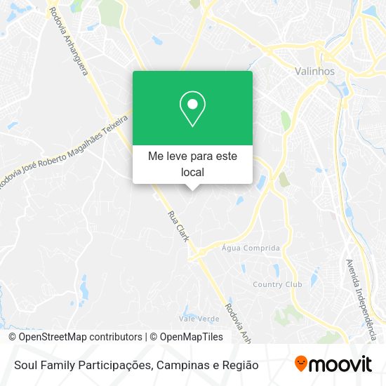 Soul Family Participações mapa