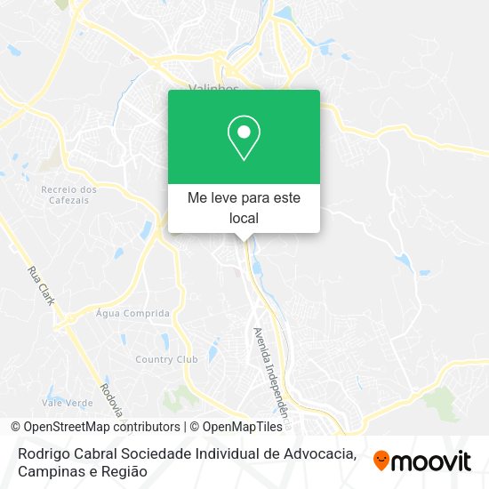 Rodrigo Cabral Sociedade Individual de Advocacia mapa