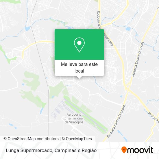 Lunga Supermercado mapa