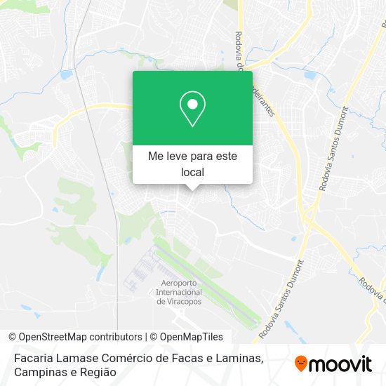 Facaria Lamase Comércio de Facas e Laminas mapa