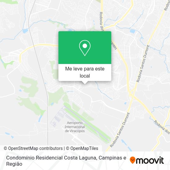 Condomínio Residencial Costa Laguna mapa