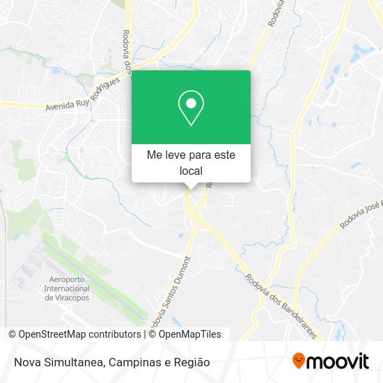 Nova Simultanea mapa