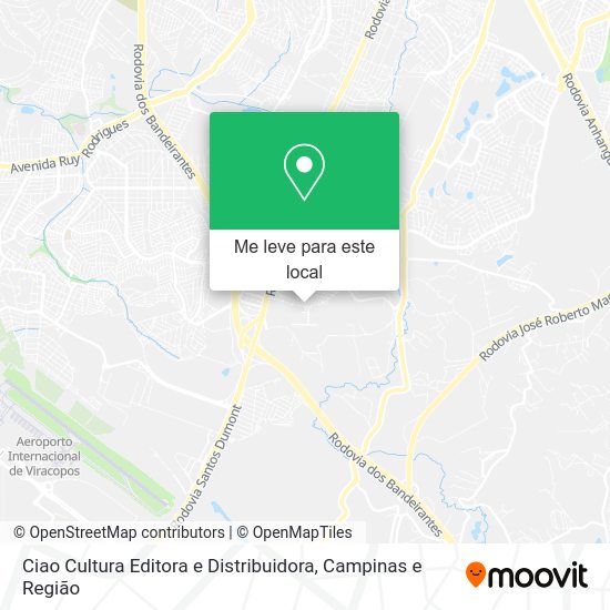 Ciao Cultura Editora e Distribuidora mapa