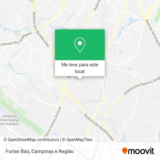 Furlan Baú mapa