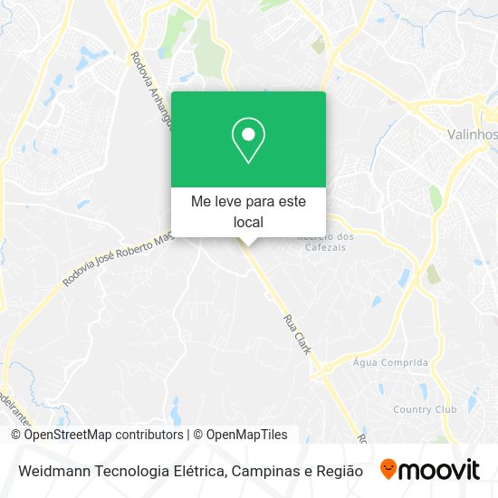 Weidmann Tecnologia Elétrica mapa