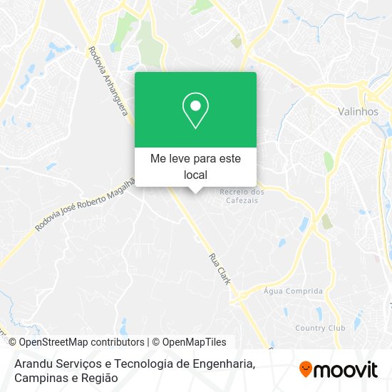 Arandu Serviços e Tecnologia de Engenharia mapa