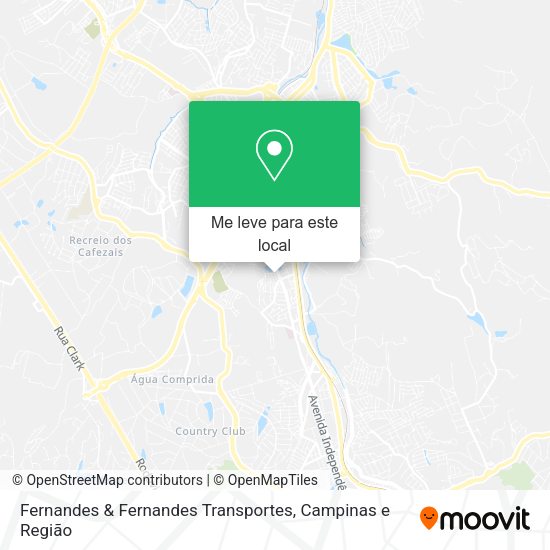 Fernandes & Fernandes Transportes mapa