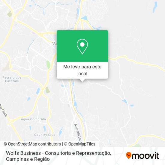 Wolfs Business - Consultoria e Representação mapa