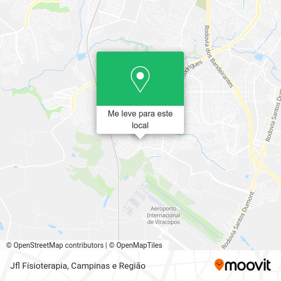 Jfl Físioterapia mapa