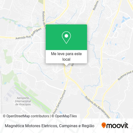 Magnética Motores Eletricos mapa