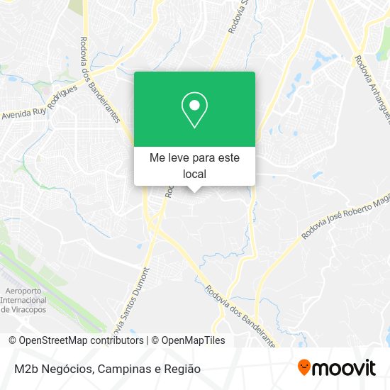 M2b Negócios mapa
