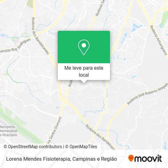 Lorena Mendes Físioterapia mapa