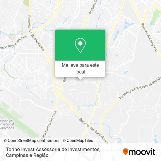 Torino Invest Assessoria de Investimentos mapa