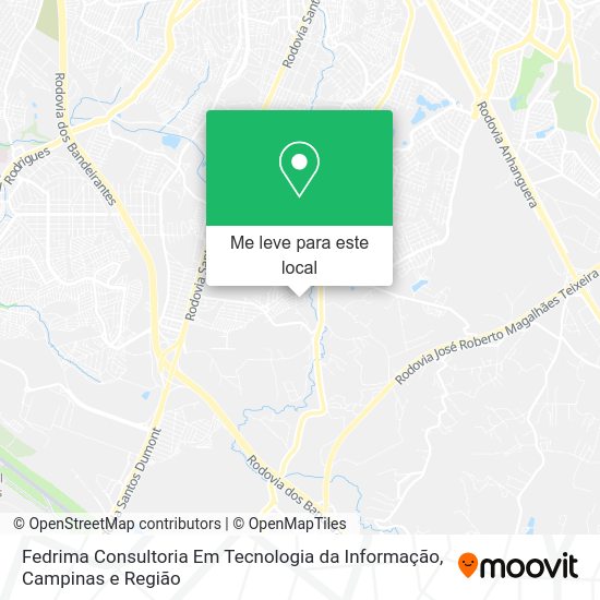 Fedrima Consultoria Em Tecnologia da Informação mapa