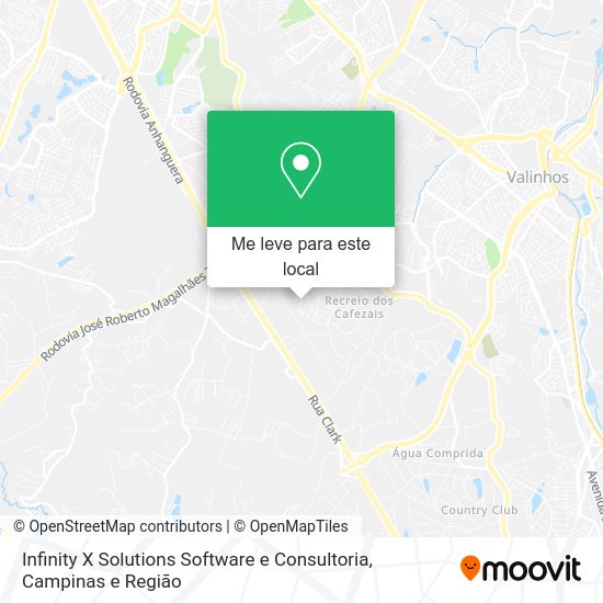 Infinity X Solutions Software e Consultoria mapa