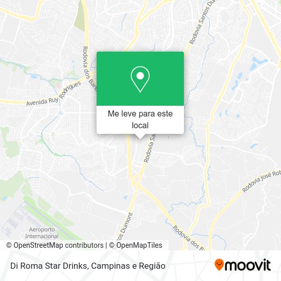 Di Roma Star Drinks mapa