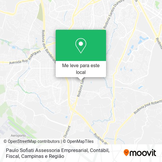 Paulo Sofiati Assessoria Empresarial, Contábil, Fiscal mapa