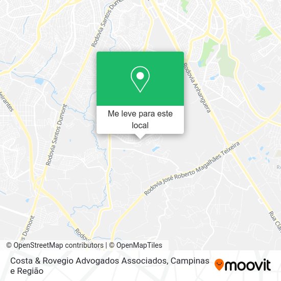 Costa & Rovegio Advogados Associados mapa