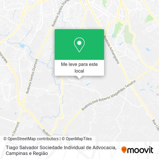 Tiago Salvador Sociedade Individual de Advocacia mapa
