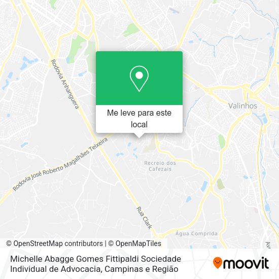 Michelle Abagge Gomes Fittipaldi Sociedade Individual de Advocacia mapa