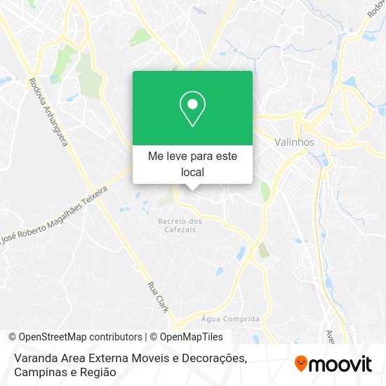 Varanda Area Externa Moveis e Decorações mapa