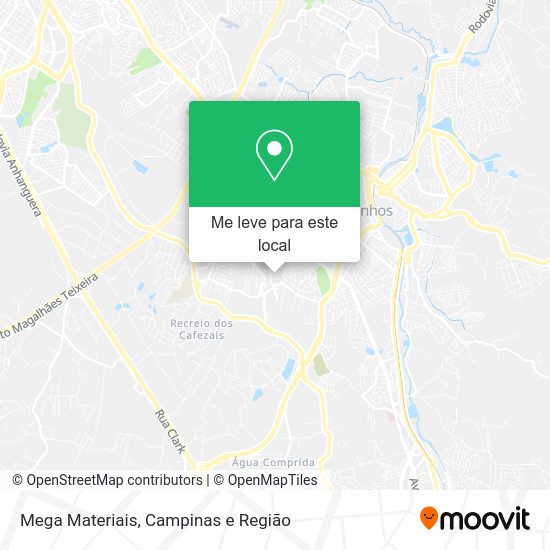 Mega Materiais mapa