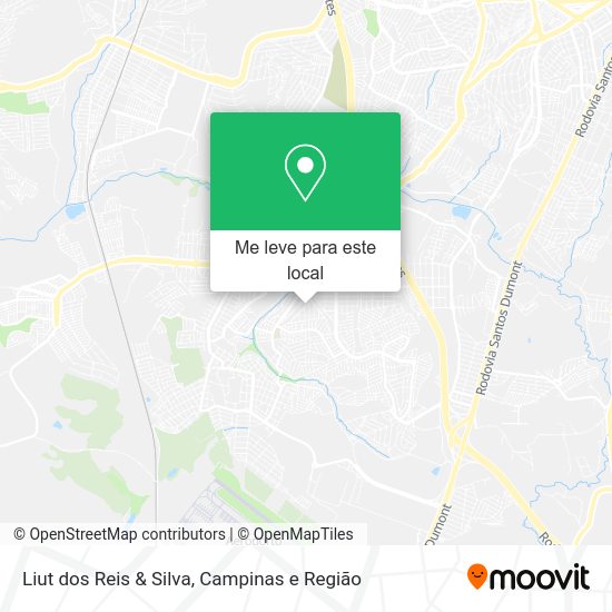 Liut dos Reis & Silva mapa