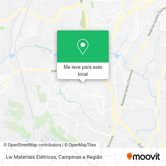 Lw Materiais Elétricos mapa