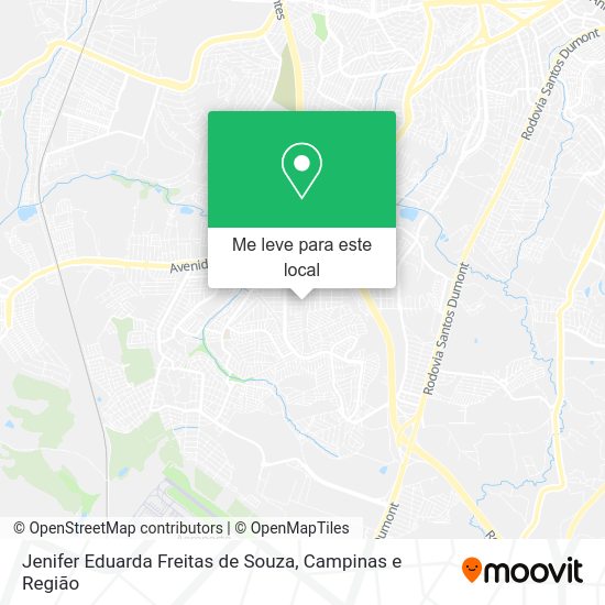 Jenifer Eduarda Freitas de Souza mapa