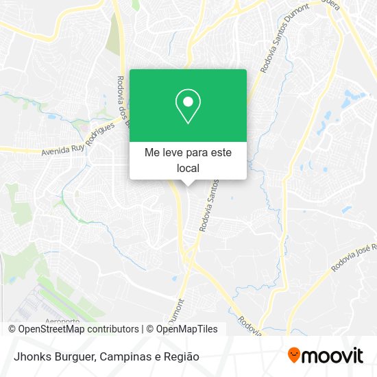 Jhonks Burguer mapa