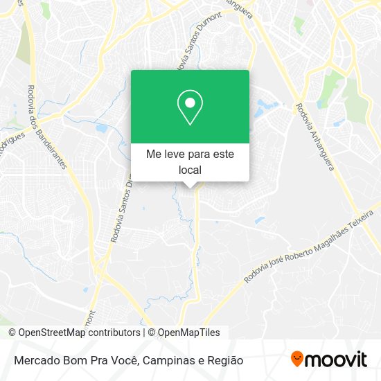 Mercado Bom Pra Você mapa