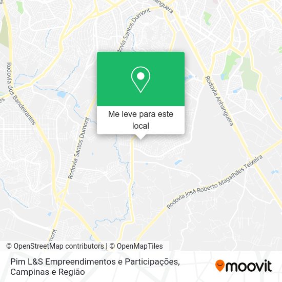 Pim L&S Empreendimentos e Participações mapa