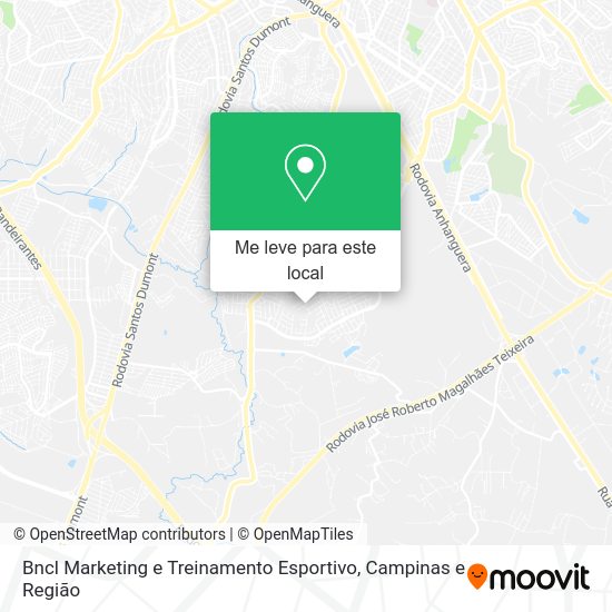 Bncl Marketing e Treinamento Esportivo mapa
