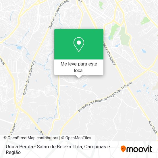 Unica Perola - Salao de Beleza Ltda mapa