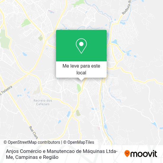 Anjos Comércio e Manutencao de Máquinas Ltda-Me mapa