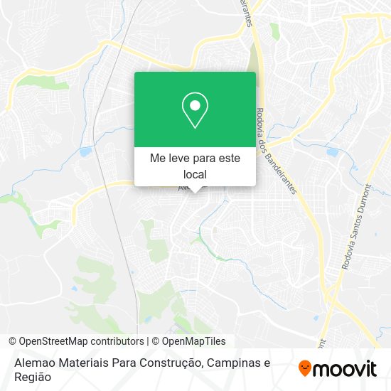 Alemao Materiais Para Construção mapa