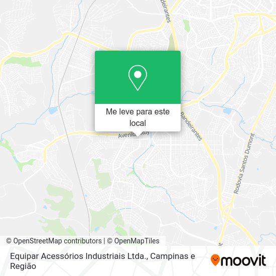Equipar Acessórios Industriais Ltda. mapa