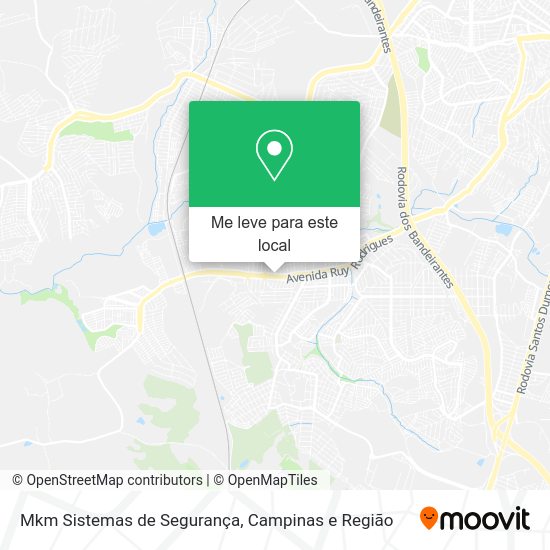 Mkm Sistemas de Segurança mapa