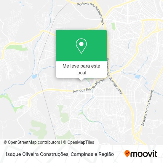 Isaque Oliveira Construções mapa