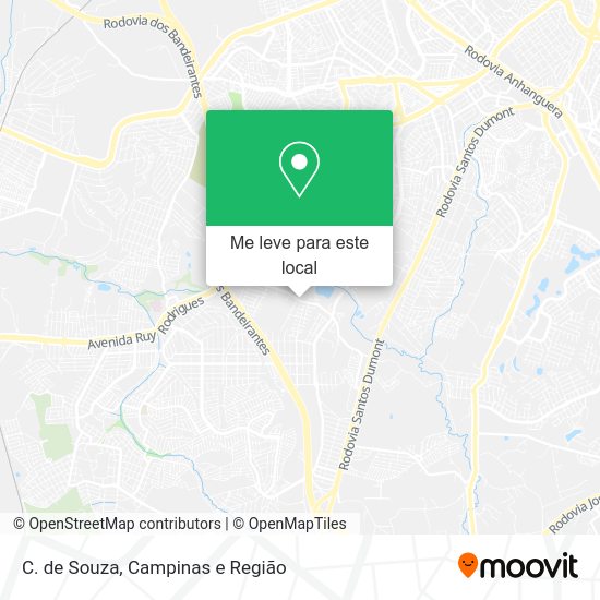 C. de Souza mapa