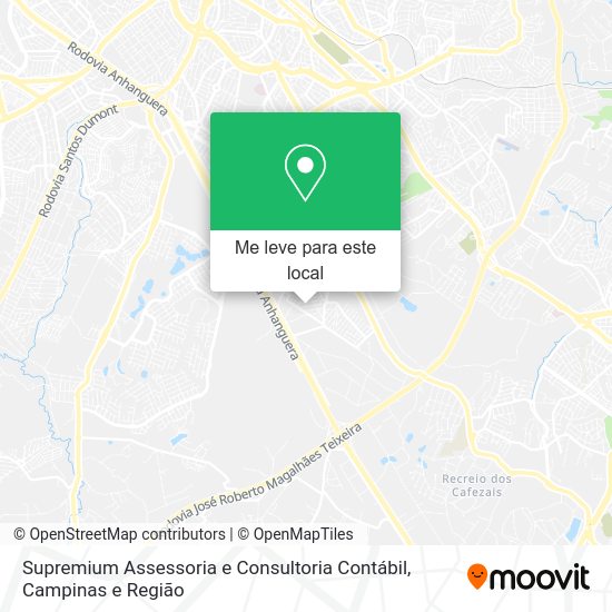 Supremium Assessoria e Consultoria Contábil mapa