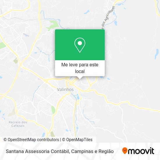 Santana Assessoria Contábil mapa
