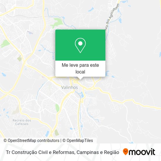 Tr Construção Civil e Reformas mapa