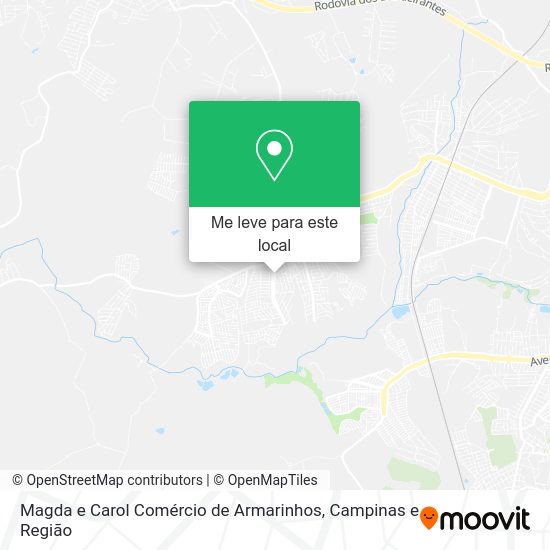 Magda e Carol Comércio de Armarinhos mapa