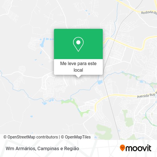 Wm Armários mapa