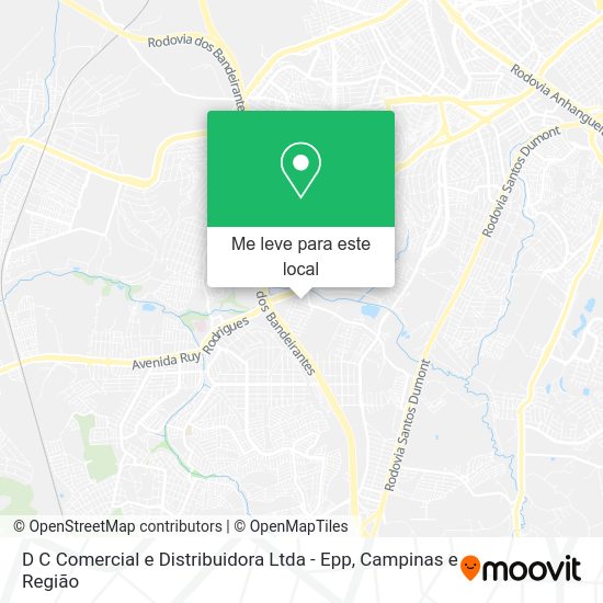 D C Comercial e Distribuidora Ltda - Epp mapa